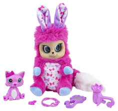 Мягкая игрушка "Пушастики" Bush Baby World - Иви с питомцем, 14 см 1TOY