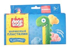 Набор шарикового пластилина с блестками, мелкозернистый, 2 цвета 1TOY