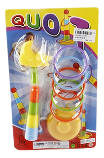 Игра уличная Shantou Gepai Кольцеброс крокодильчик 5 колец 559C-5