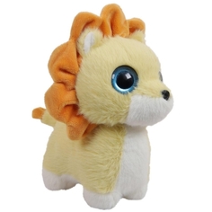 Мягкая игрушка ABtoys Глазастики, Львенок желтый, 18 см