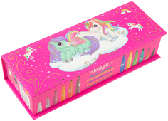 Набор двусторонних фломастеров в шкатулке 12 штук Depesche Ylvi & the Minimoomis (008830)