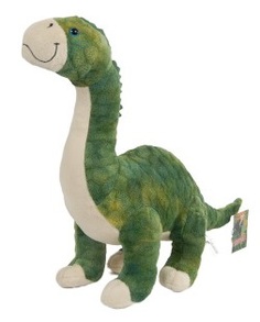 Мягкая игрушка ABtoys Dino World, Динозавр Диплодокус, 36 см