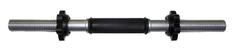 Гриф гантельный "Титан" d 31 мм обрезиненная ручка/гайка L400 мм Titan