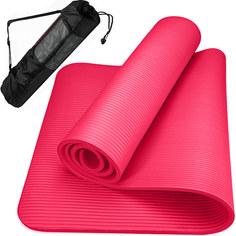 NBR10-6 Коврик Универсальный НБК 183х61х1,0 см (светло-розовый) (с ремешком для переноски)