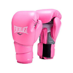 Перчатки тренировочные Everlast Protex2 12oz SM розовые