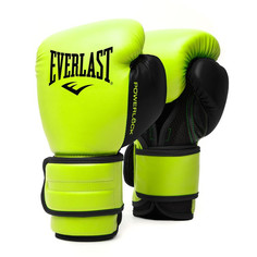 Перчатки тренировочные Everlast Powerlock PU 2 12oz салатовые