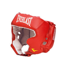 Шлем с защитой щек Everlast USA Boxing Cheek M красный