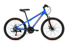 Skif Велосипед Подростковые 24 Disc, год 2021 , ростовка 11.5, цвет Синий, Оранжевый