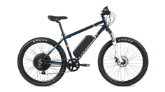 Forward Электровелосипед Cyclone Plus 26 2.0 Disc 500W, 2021, ростовка 17, Синий