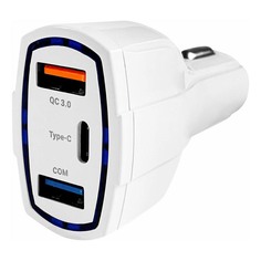 Устройство зарядное Gal Uc-4437 автомобильное Usb Qc 3А
