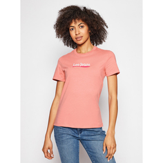 Футболка женская Lee SLIM LOGO TEE CHERRY BLOSSOM розовая S