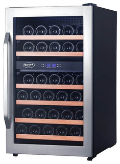Винный шкаф Cold Vine C34-KSF2 Silver