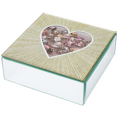 Шкатулка коллекция "Heart" 16x16x6 см Lefard_453-112