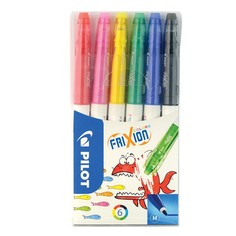 Набор фломастеров PILOT FriXion Colors 0.7мм 6 цветов