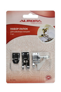 Набор лапок для швейных машин (3 шт) Aurora AU-1003