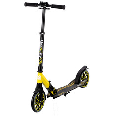 Самокат городской MegaCity ALFA, черный/желтый