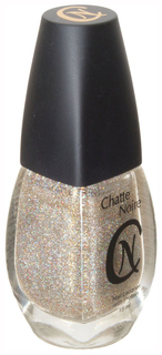 Лак для ногтей Chatte Noire Радуга №704 Бежево-розовый голографический 15 мл