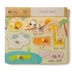 Развивающая игра ANDREU Toys Пазл Сафари