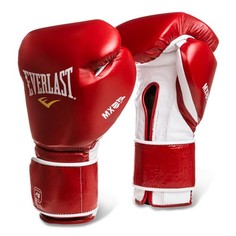 Боксерские перчатки Everlast MX Training красные 18 унций