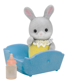 Игровой набор Sylvanian Families Малыш Серый Кролик