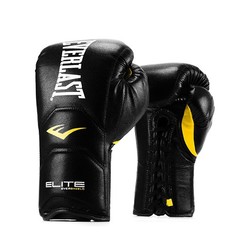 Боксерские перчатки тренировочные Everlast Elite Pro P00000679 черные 18 унций