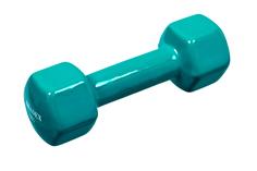 Гантель Bradex SF 0536 1гант. 3кг обрезин. голубой