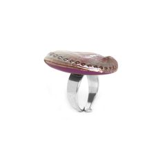 Кольцо из бижутерного сплава с перламутром Nature Bijoux NB21.1-19-24040