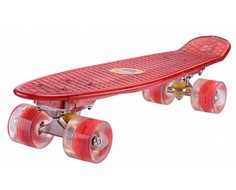 Мини-круизер Larsen Lights красный