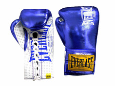 Перчатки боевые Everlast 1910 Classic синие 10 унций