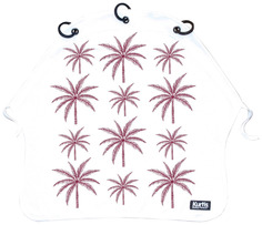 Накидка защитная на коляску и автокресло Pram Curtain Palm Trees Purpule Kurtis