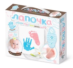 Набор Лапочка. Отпечатки ручек и ножек вашего малыша Мои ручка и ножка Десятое королевство