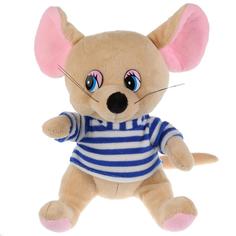 Игрушка мягкая "Мышь в тельняшке", 18 см Мульти пульти