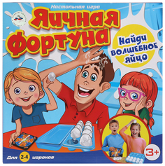 Настольная игра ходилка Играем вместе Яичная фортуна
