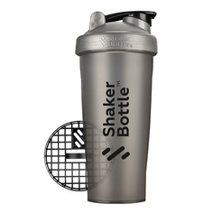 Шейкер ShakerBottle С01, 600 мл, цвет: дымчатый стакан, перламутровая крышка