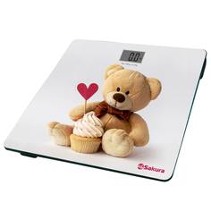 Весы напольные Sakura SA-5071BR Медвежонок