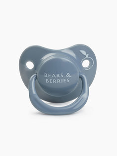 Соска-пустышка Happy Baby силиконовая симметричной формы, 12-24 (steel) 13008/1