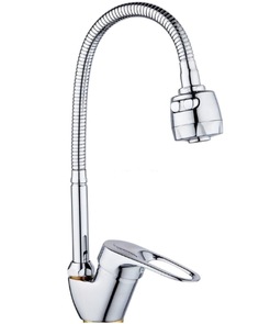 Смеситель для кухни с гибким изливом Hansen H52030, хром