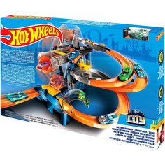 Игровой набор Hot Wheels "Сити автотрек. Транспортер" FDF28