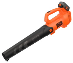 Аккумуляторная воздуходувка Black+Decker BCBL200L-QW 18 В АКБ и ЗУ в комплекте