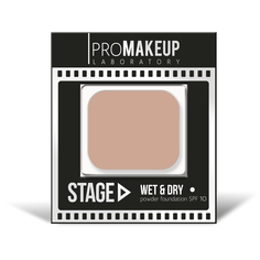 Стойкая крем-пудра 2 в 1 PROMAKEUP STAGE "WET & DRY" S14 Песочно-розовый, холодный