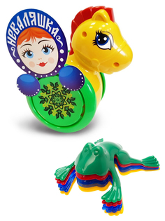 Развивающий набор Биплант Каталка "Конь"+ Команда КВА №1 15023+12011