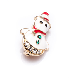 Брошь из бижутерного сплава с эмалью Moon Paris MCH-1710-031