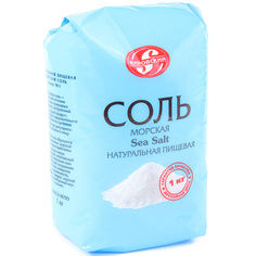 Соль морская Кировский поваренная садочная 1 кг