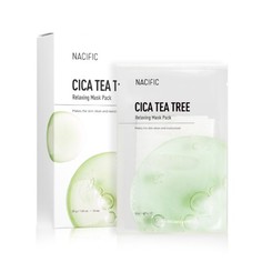 Успокаивающая маска Nacific Cica Tea Tree Relaxing Mask Pack, 5шт.
