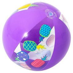 Мяч пляжный Bestway дизайнерский фиолетовый, 51 см