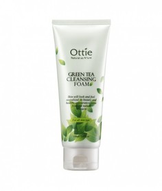 Пенка для умывания с зеленым чаем Ottie Green tea cleansing foam 150 мл