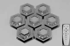8107/7 - SL CR led (15W) Люстра потолочная Nina Lighting