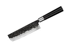 Набор: нож кухонный Samura BLACKSMITH накири 168 мм, гвоздичное масло, салфетка