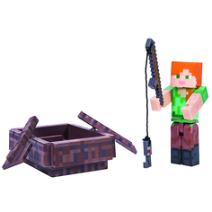Фигурка Jazwares Minecraft: Alex with Boat
