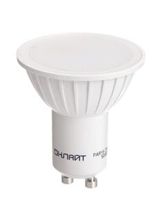 Лампочка ОнЛайт LED PAR16 GU10 7W 230V 3000K OLL-PAR16-7-230-3K-GU10 61 894 Ergolux